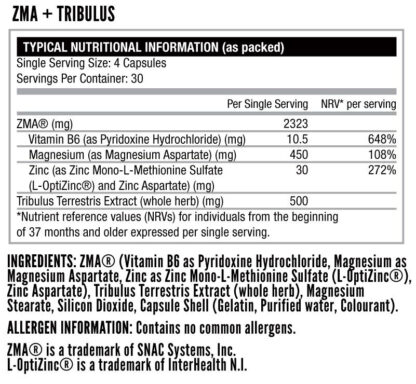 Nutritech - ZMA 5-HTP - Image 2