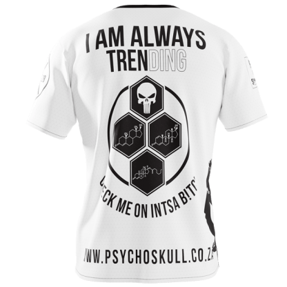 Psycho Skull Always Trending - White - Image 2