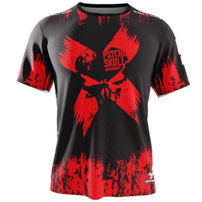 Psycho Skull Hurts - Black And Red