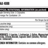 Nutritech - BCAA 4000 120 Caps - Image 2