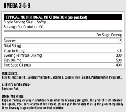 Nutritech - OMEGA 3-6-9 - Image 2