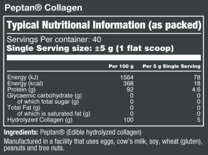 Nutritech - Collagen Peptide Powder - Image 2