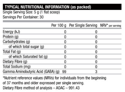 Nutritech - Gaba 150g - Image 2