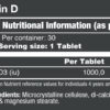 Nutritech - Vitamin D3 - Image 2