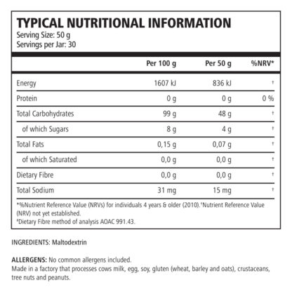 TNT - Carb Fuel 1.5kg - Image 2