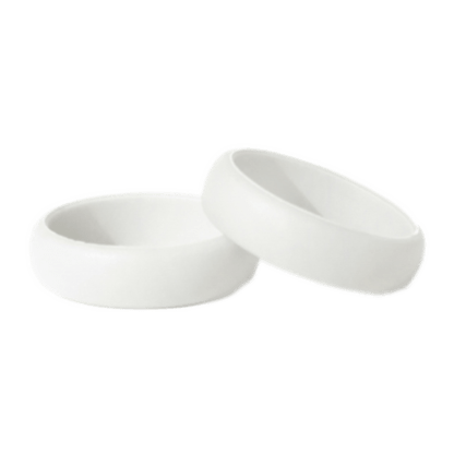 ATOM - Ladies 5mm Milkyway White Silicone Ring
