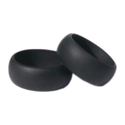 ATOM - Mens 9mm Gravity Grey Silicone Ring