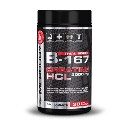 TNT - B-167 – Creatine HCL - 120 Tabs