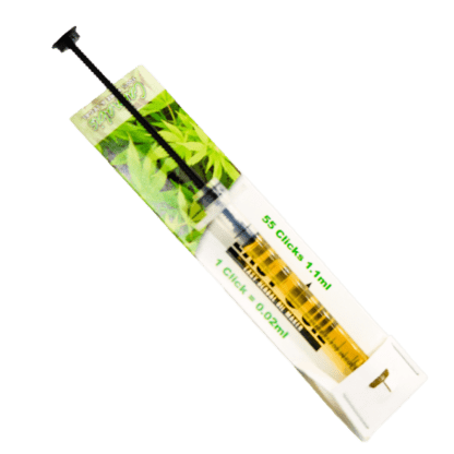 THC Distillate Syringe (clicker)