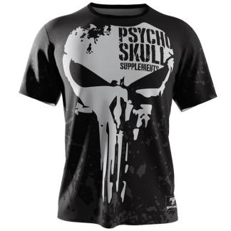 Psycho Skull Don't Quit - Black