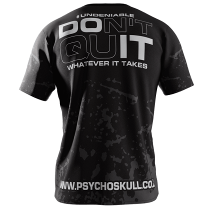 Psycho Skull Don't Quit - Black - Image 2