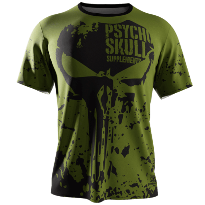 Psycho Skull Don't Quit - Green