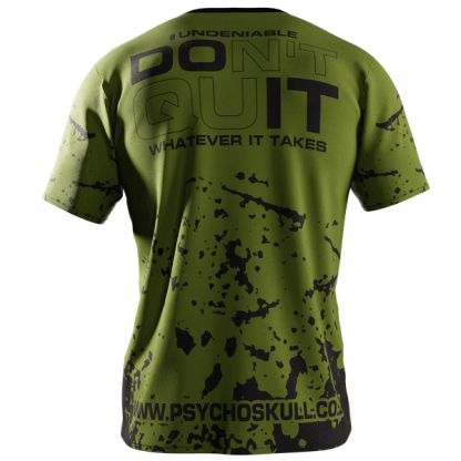 Psycho Skull Don't Quit - Green - Image 2
