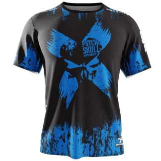 Psycho Skull Hurts - Black And Blue
