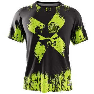 Psycho Skull Hurts - Black And Green