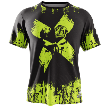 Psycho Skull Hurts - Black And Green
