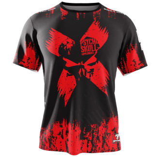 Psycho Skull Hurts - Black And Red