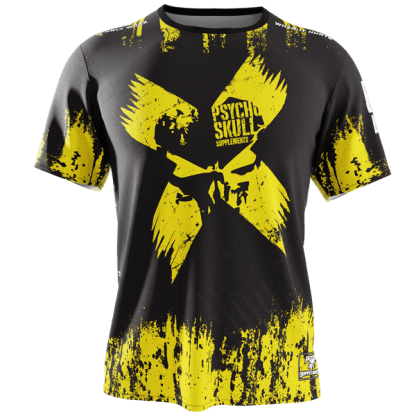 Psycho Skull Hurts - Black And Yellow