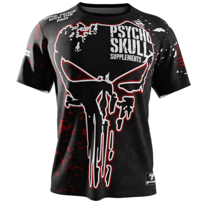 Psycho Skull The Pain Is Real - Black & Red